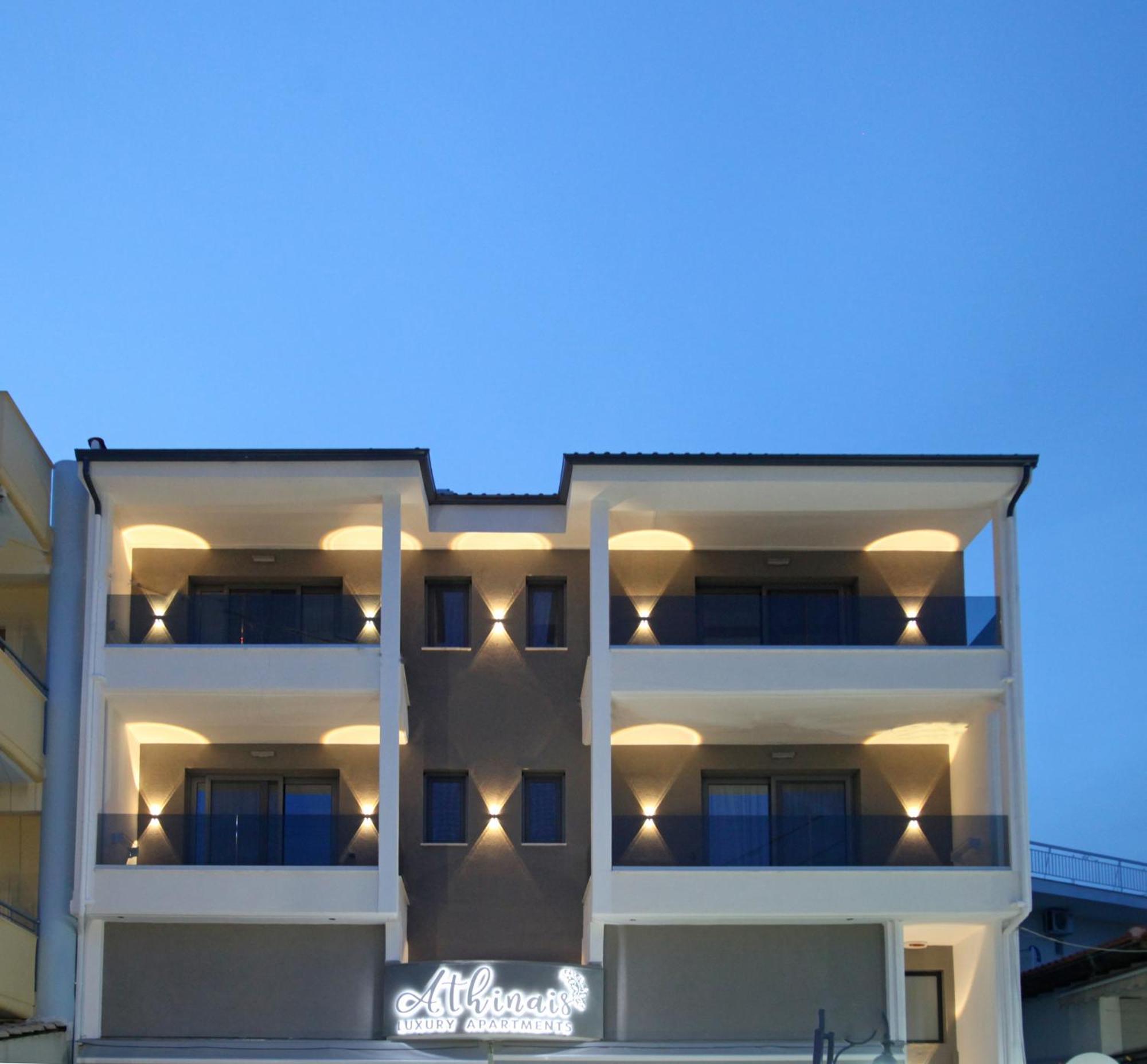 Athinais Luxury Apartments 하니오티 외부 사진